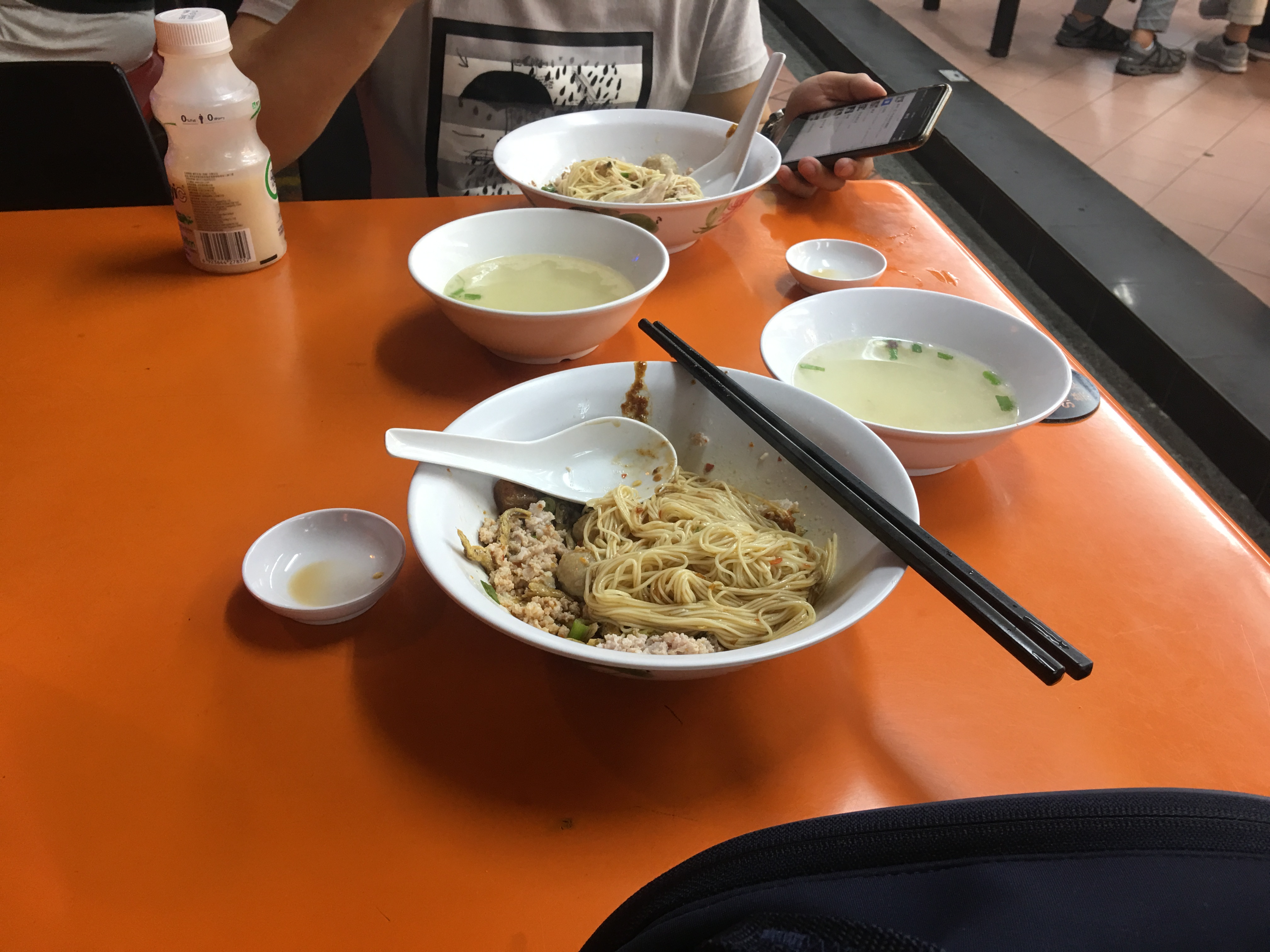 鱼蛋干捞面