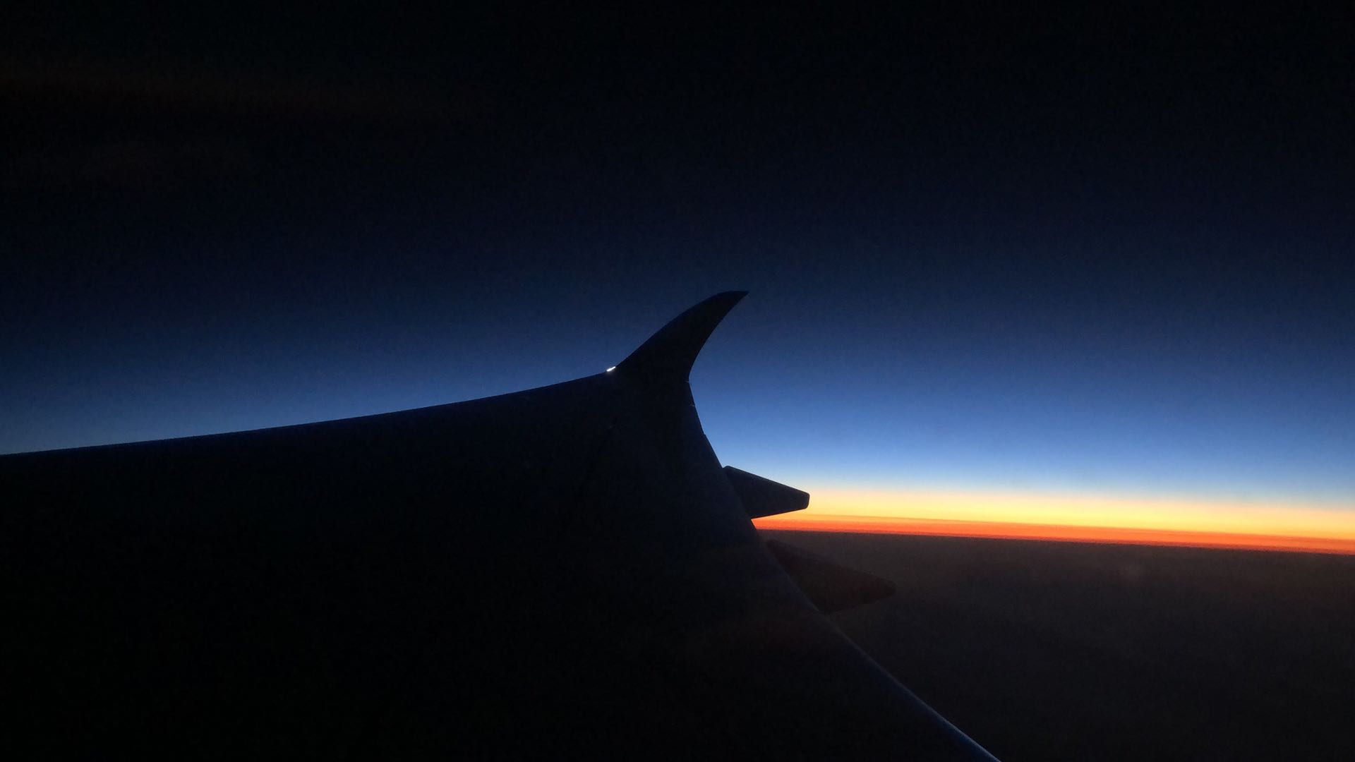 地中海上空